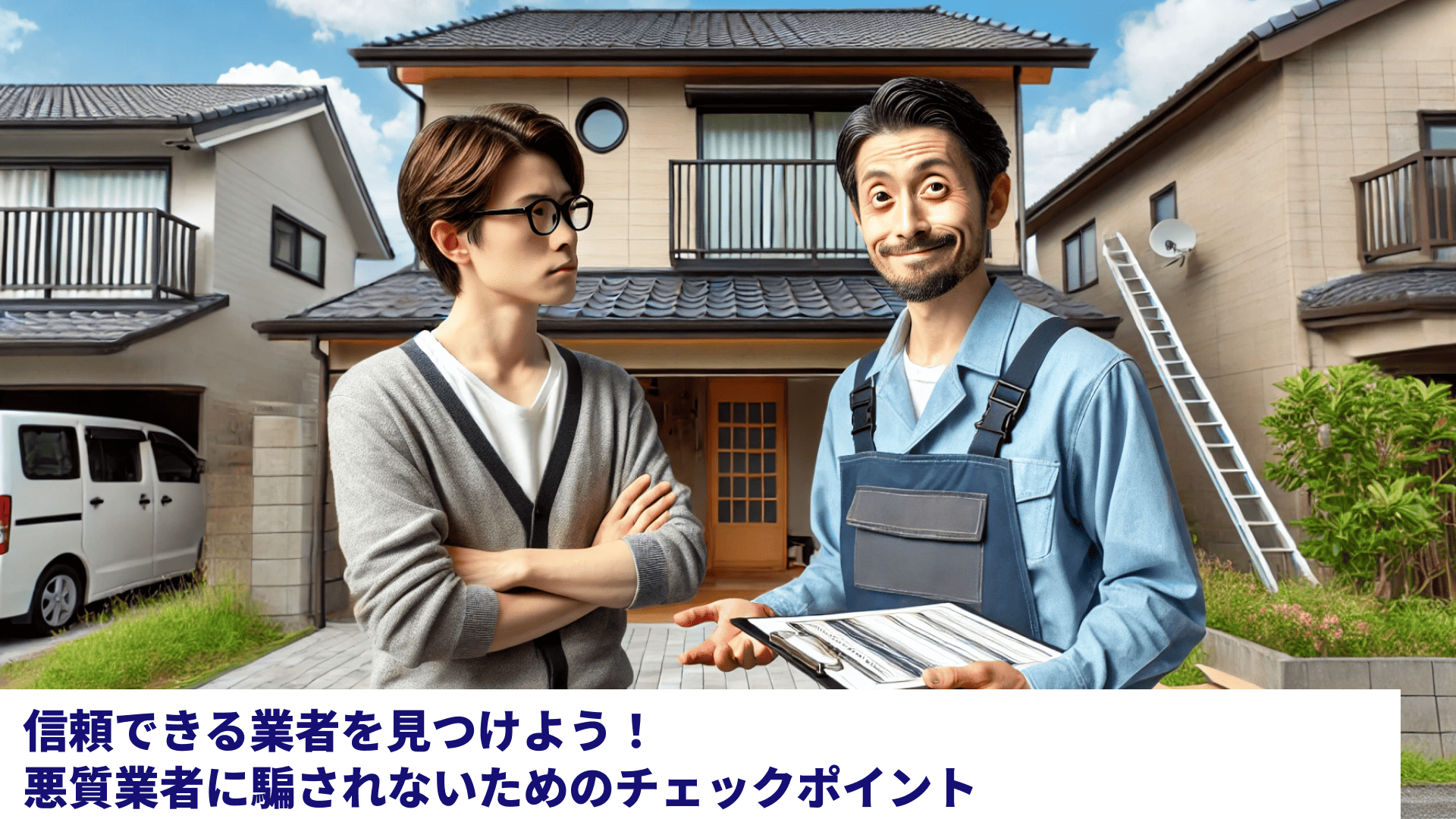 信頼できる業者を見つけよう！悪質業者に騙されないためのチェックポイント